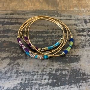 Mercedes Salazar bangles set of 5